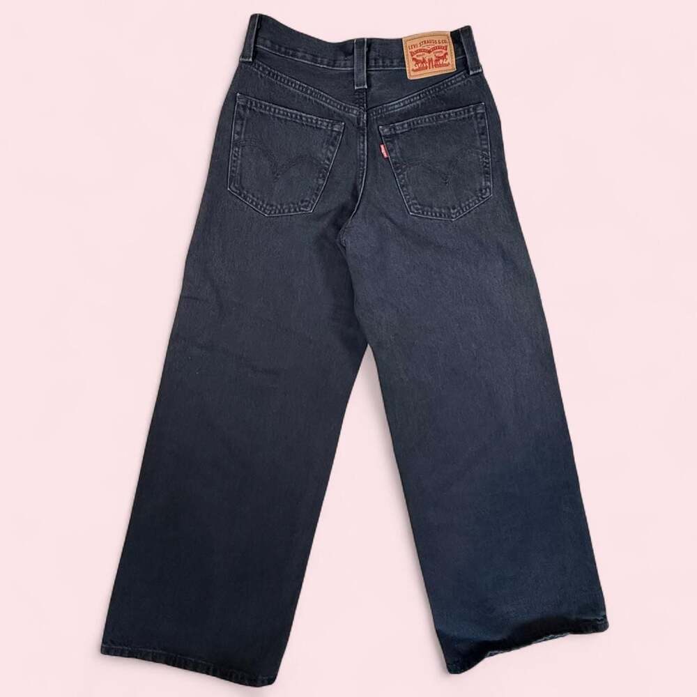 Levi's '94 Baggy Wide Leg Jeans Black Size 24